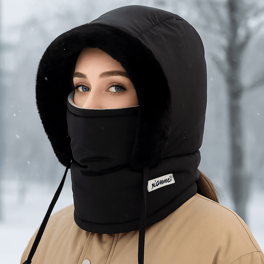 Double Thermal Hat with Mask – Wind and Waterproof Winter Protection