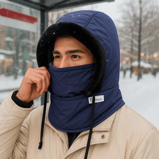 Double Thermal Hat with Mask – Wind and Waterproof Winter Protection