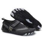 Men water shoes lightweight slip-on with anti-slip rubber sole