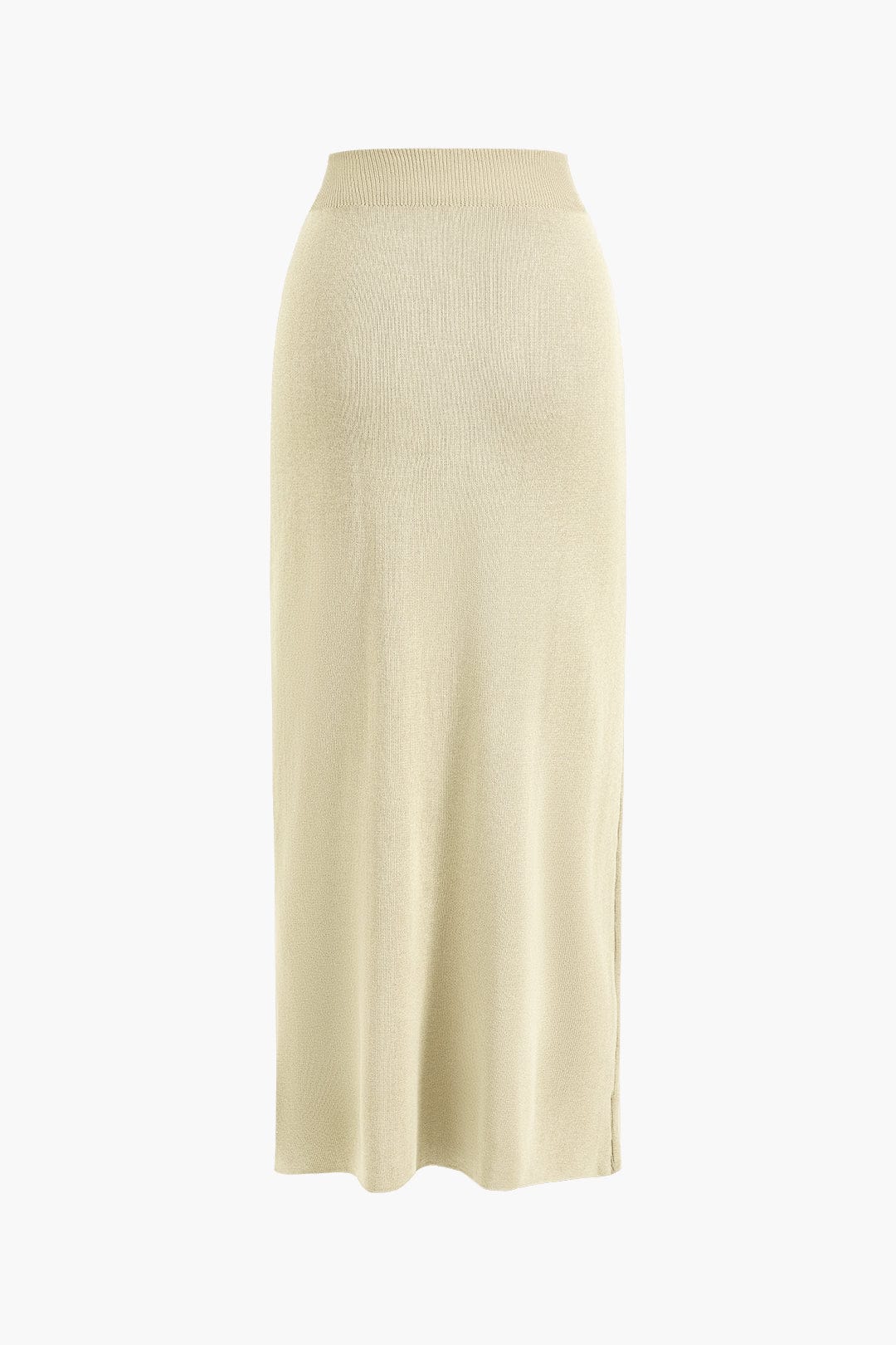 Women 2 piece knit blazer skirt set ribbed with gold button detail