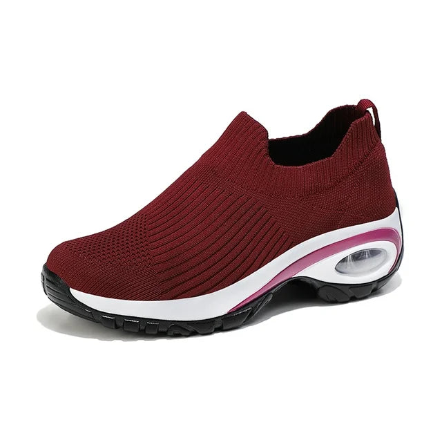 Women orthopedic trainers with arch support and cushioned sole