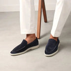 Men's slip-on loafers old money style, cushioned insole, sizes EU 39-46