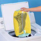 2 pack shoe washing bag for laundry machine with zipper and drying hook