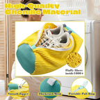 2 pack shoe washing bag for laundry machine with zipper and drying hook