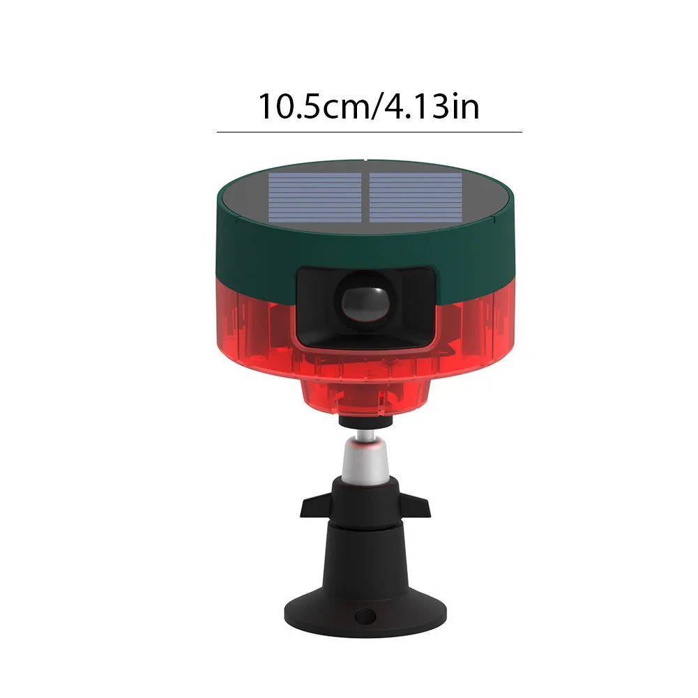 Solar pest repeller 360 degree motion detection IP55 garden bird deer rabbit