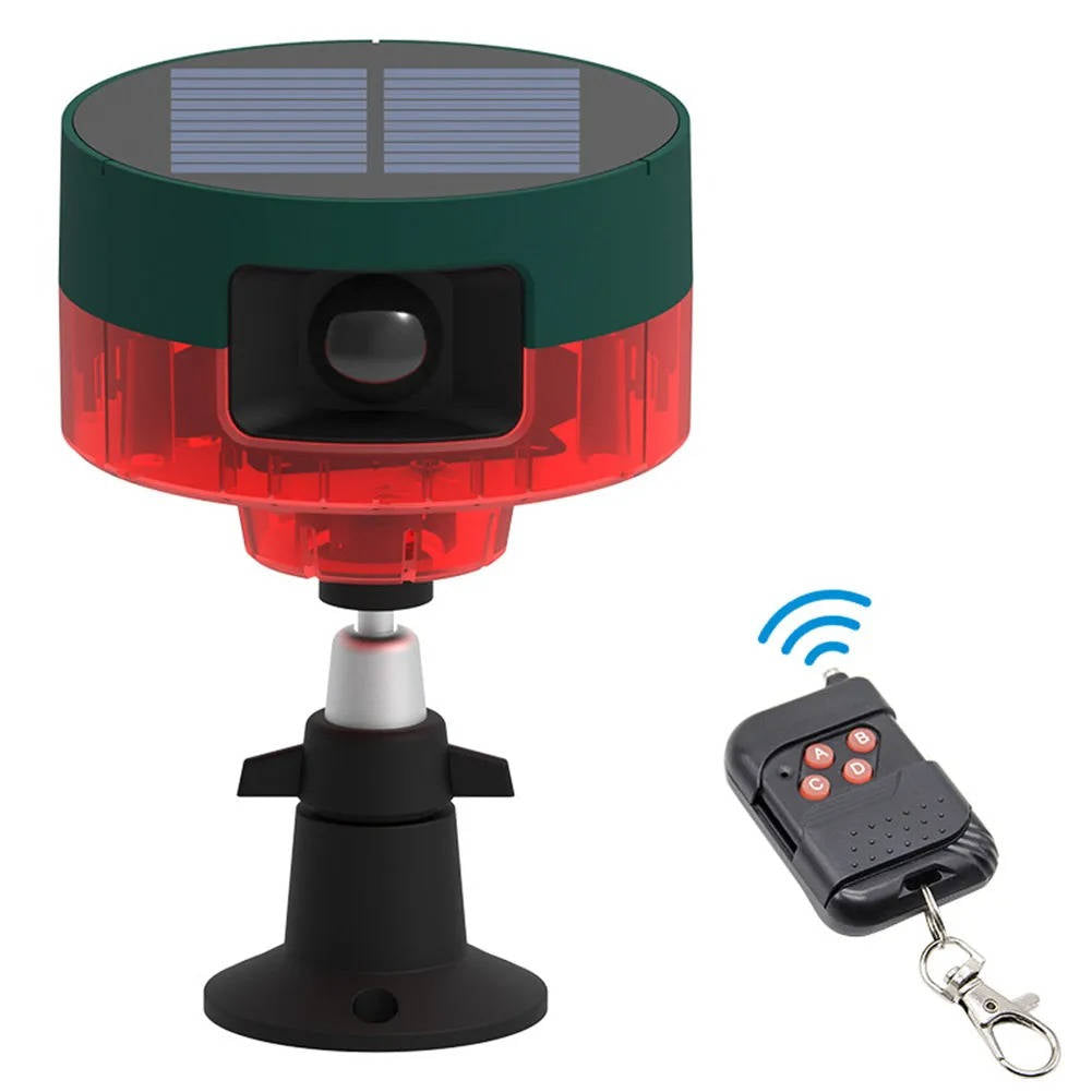Solar pest repeller 360 degree motion detection IP55 garden bird deer rabbit