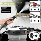 2500W high pressure steam cleaner with 6 steam settings for home and kitchen