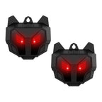 Solar ultrasonic animal repellent 2-pack, weatherproof outdoor pest control stake