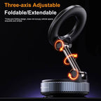 Magnetic phone holder 360° adjustable car mount with suction base