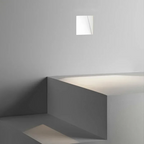 LED wall sconce nordic stair light stainless steel frameless sensor 1-light