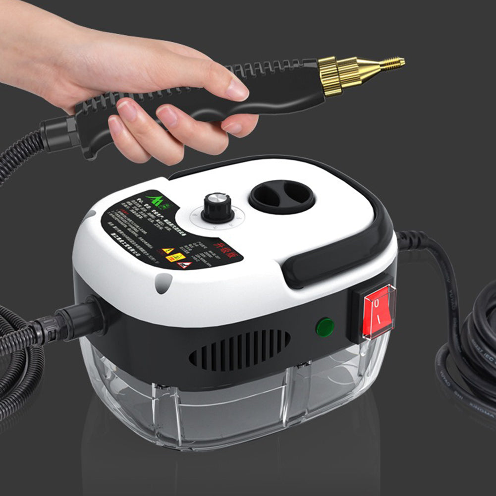 2500W high pressure steam cleaner with 6 steam settings for home and kitchen