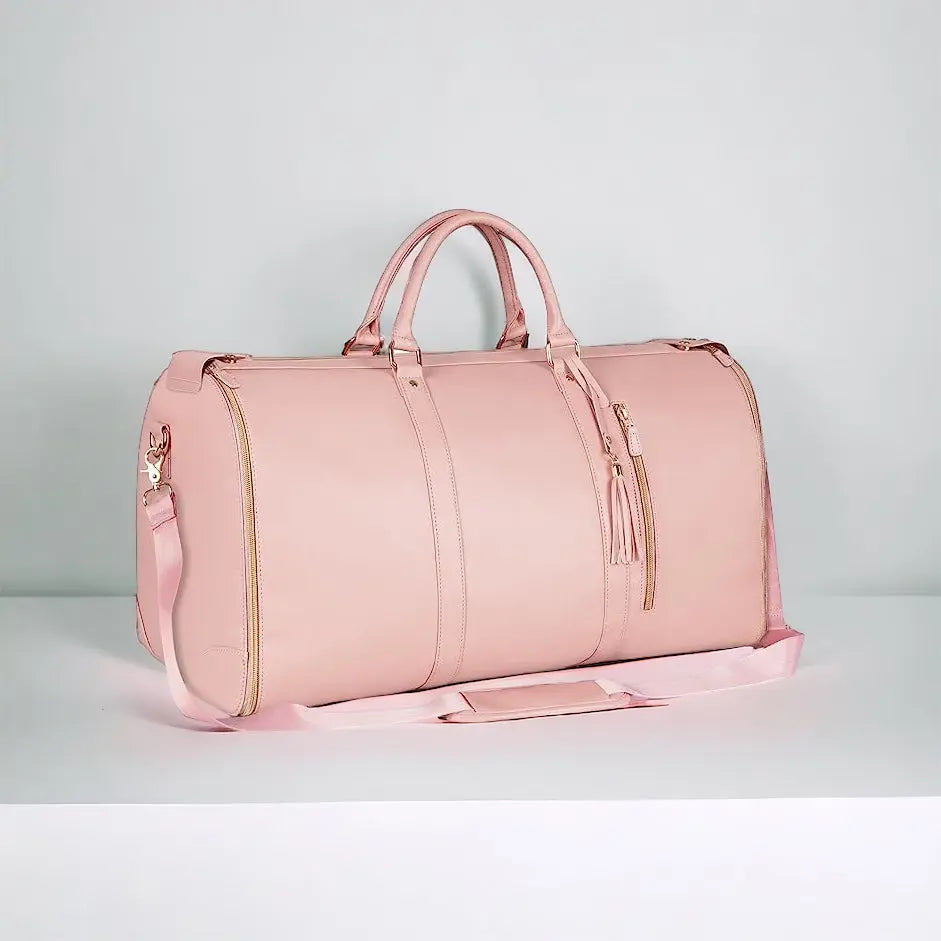 Lightweight travel bag carry on weekender with side pockets