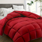 All-season ultralight duvet soft polyester reversible bedspread for bedroom