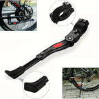 Adjustable bike kickstand aluminum side stand stable parking, height adjustable