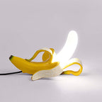 Banana table lamp creative LED resin desk light for bedroom or kids room