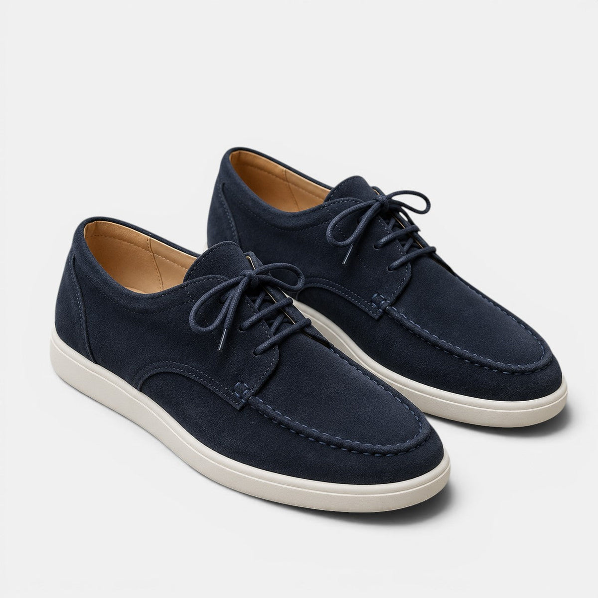 Mens Leather Loafers | Old Money Derby Formal Dress Shoes
