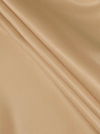 Women's A-line high waist V-neck long sleeve pleated maxi dress in multiple colours