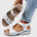 Women's orthopedic sandals with arch support and non-slip comfort sole