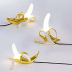 Banana table lamp creative LED resin desk light for bedroom or kids room