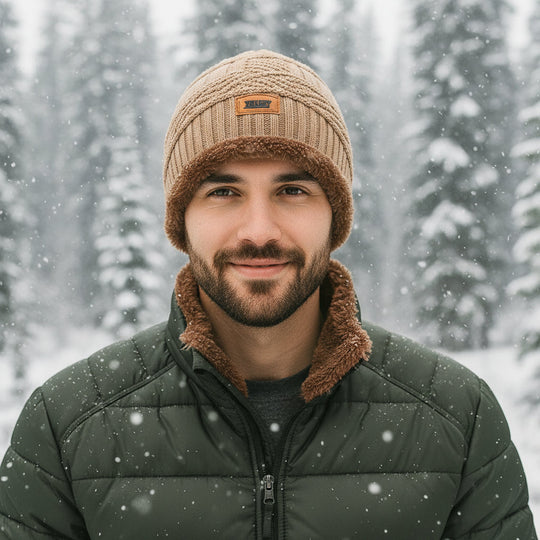 Zova – Double Winter Beanie with Warm Faux Fur Lining – Ultimate Protection Against the Cold