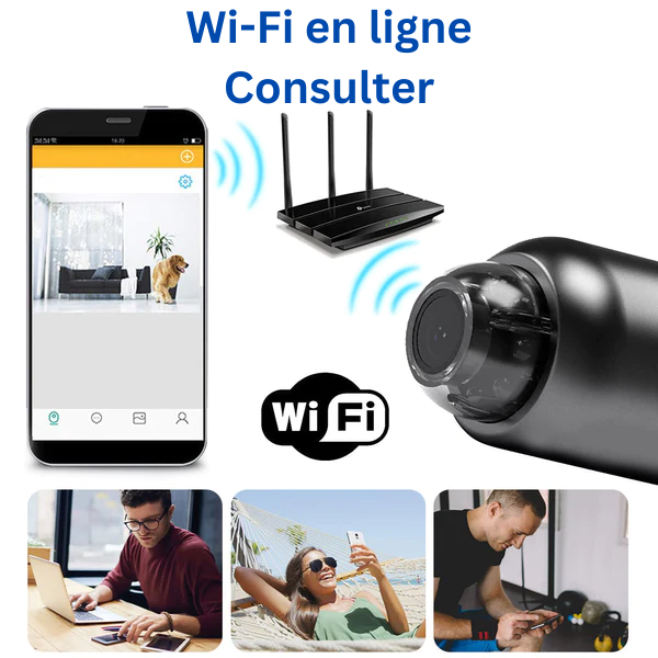 Mini Security Camera Wireless WiFi HD 1080p Night Vision App