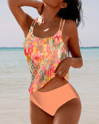 Women One Piece Swimsuit Double Strap Adjustable Support | Marlow