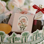 Carnation scented candle decorative paraffin gift for Mother's Day Valentine's Day Christmas