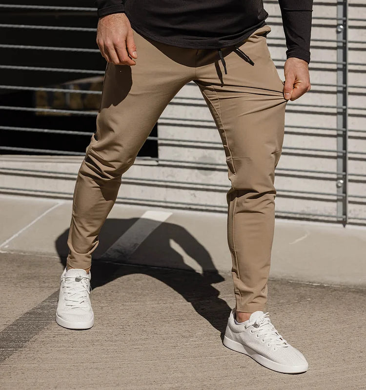 Men stretch dress pants slim fit in multiple colours