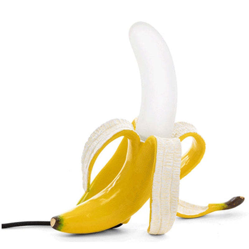 Banana table lamp creative LED resin desk light for bedroom or kids room