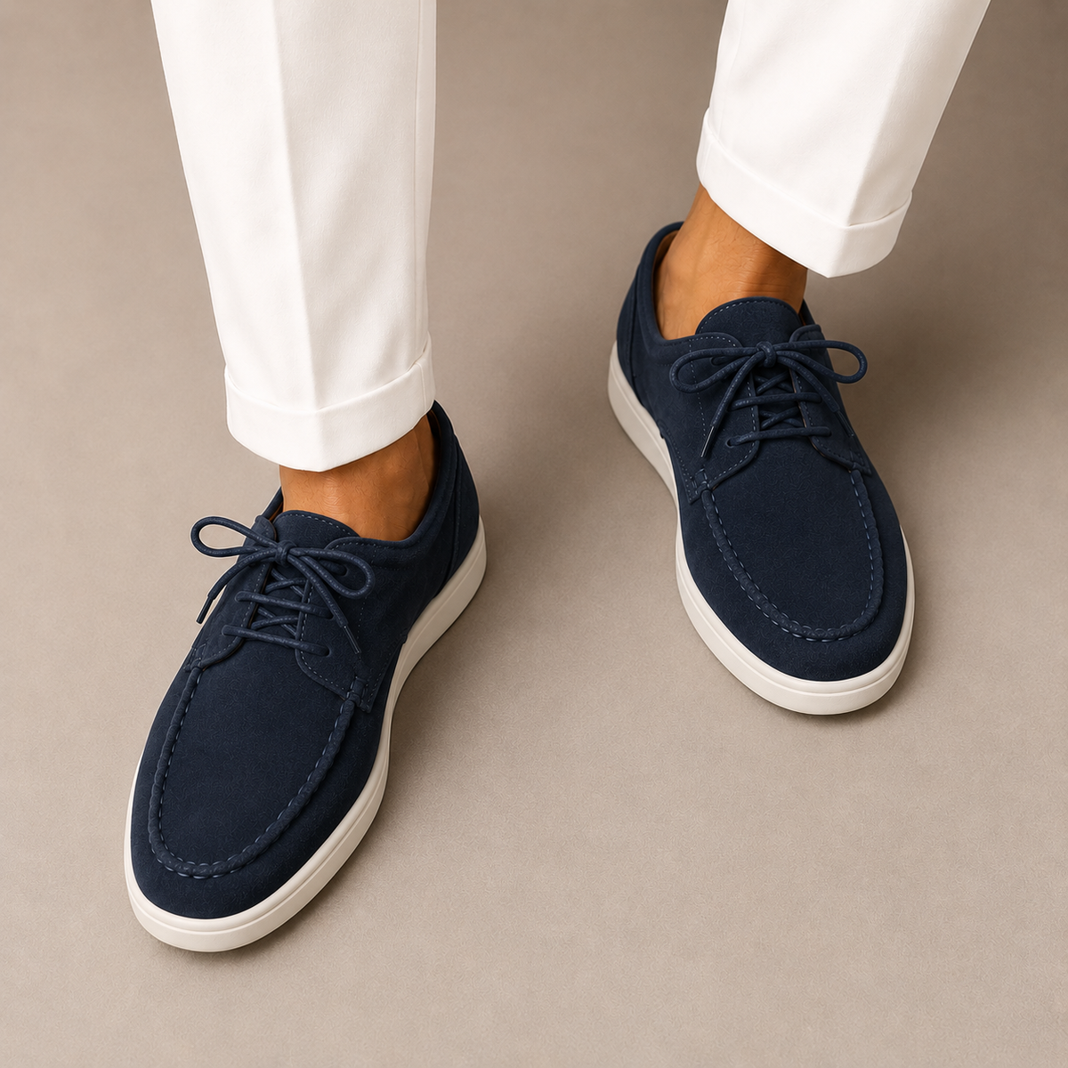 Mens Leather Loafers | Old Money Derby Formal Dress Shoes
