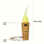 LED bottle lights battery-powered cork design 10 pack for Christmas and party decoration