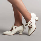Women's orthopedic heels with full-foot support, wide and narrow fit, available in multiple colours