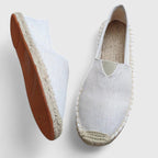 Women orthopedic espadrilles slip on with woven sole