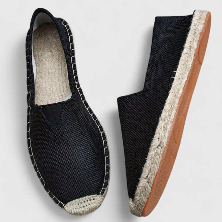 Women orthopedic espadrilles slip on with woven sole