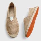 Women orthopedic espadrilles slip on with woven sole