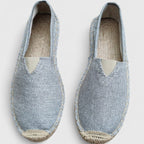Women orthopedic espadrilles slip on with woven sole