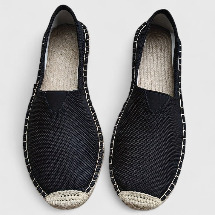Women orthopedic espadrilles slip on with woven sole
