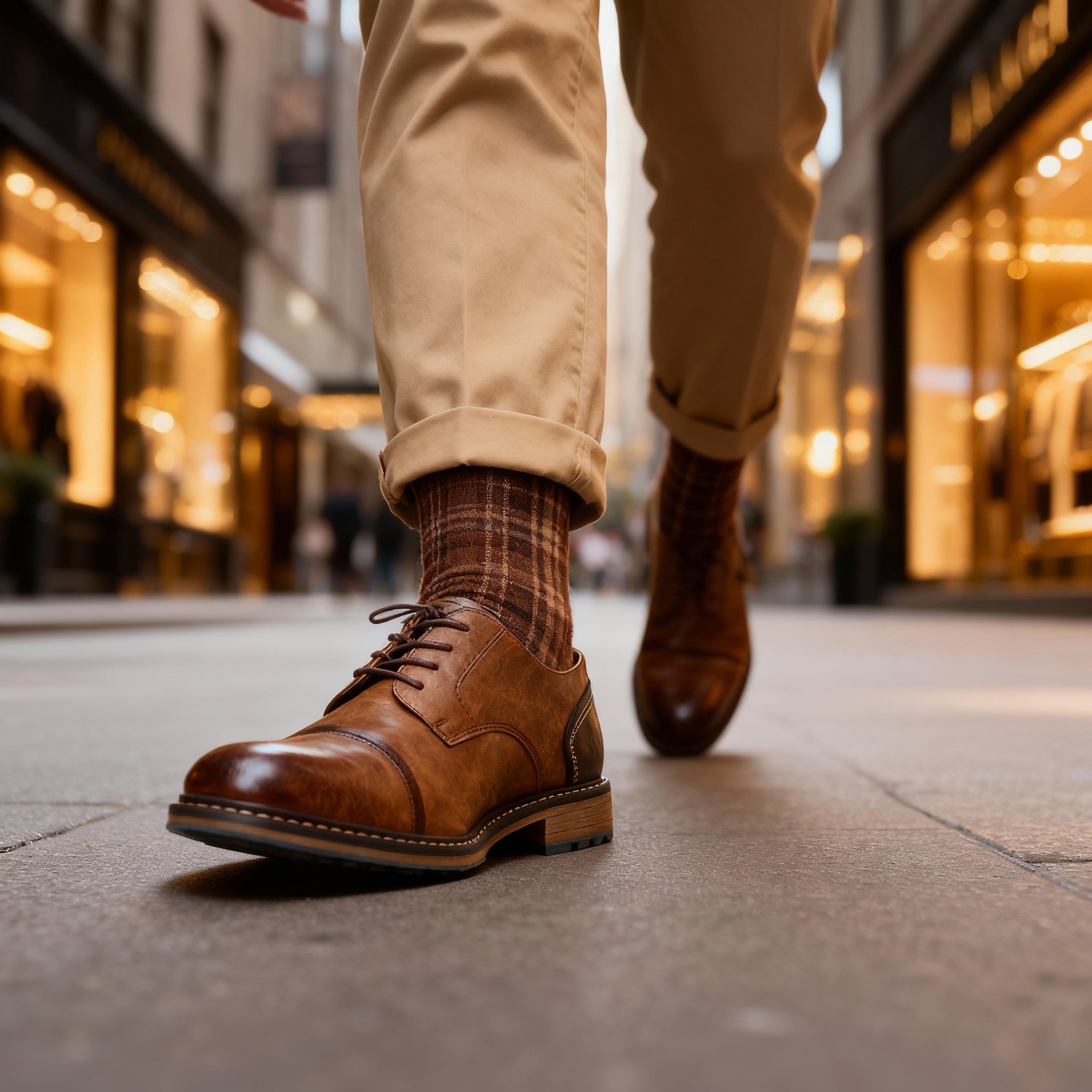 Men's Leather Loafers | Derby Oxford Shoes, Welt Stitched