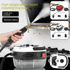 2500W high pressure steam cleaner with 6 steam settings for home and kitchen