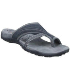 Orthopedic flip flops with arch support and nanofoam sole, women's summer sandals