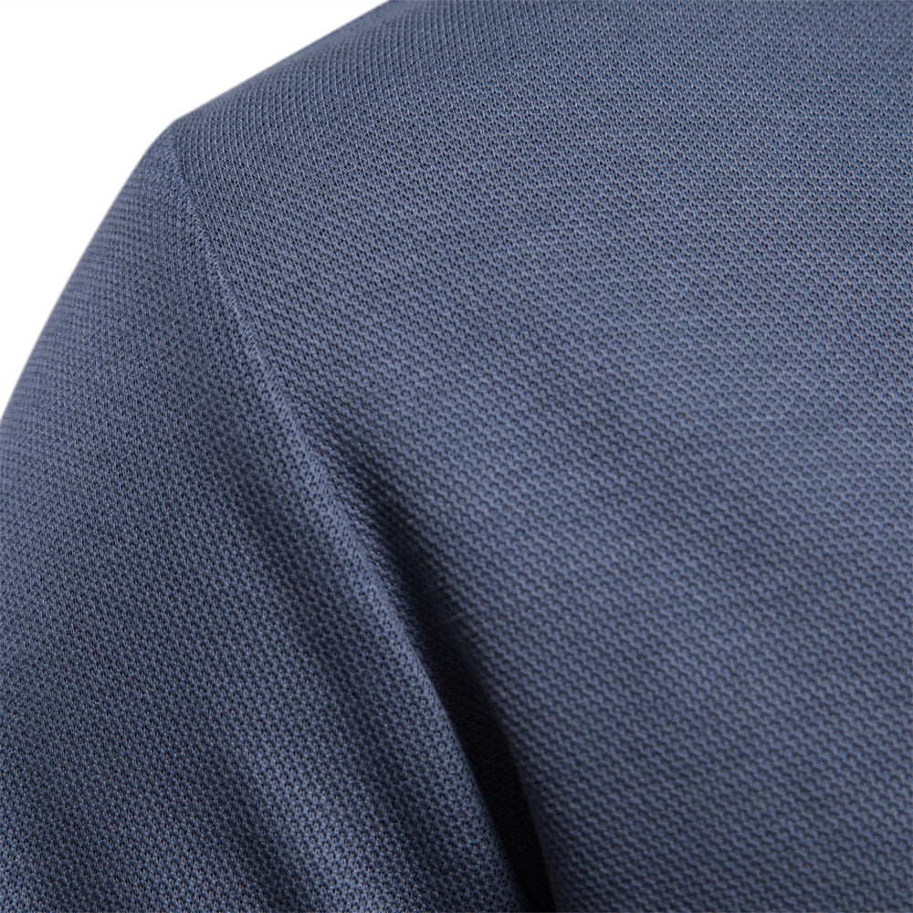 Men polo shirt classic fit available in blue beige green and dark grey