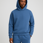 Men 2 piece tracksuit oversized hoodie and jogger set