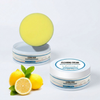 White shoe cleaner cream 100g water-free formula with application sponge