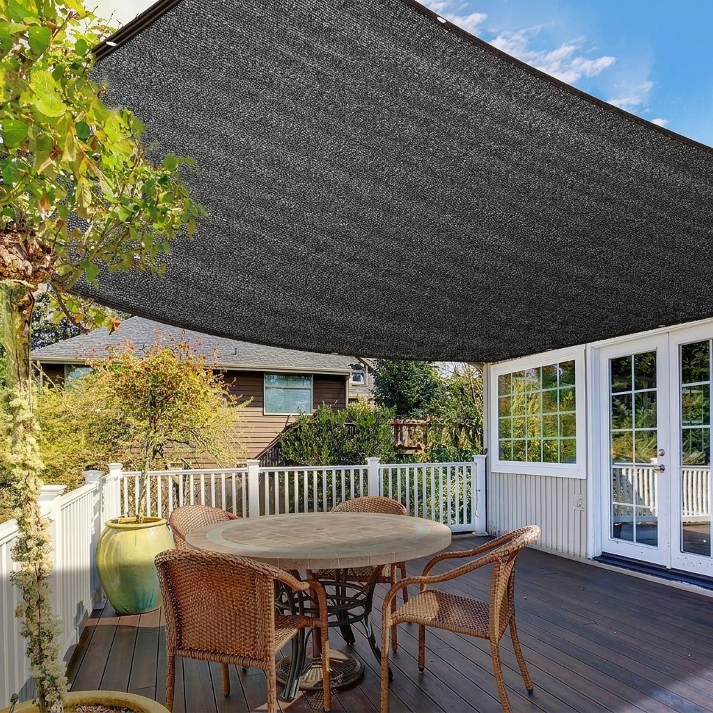 Anti UV sun shade net for garden patio balcony breathable mesh outdoor