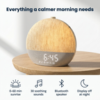 Sunrise Alarm Clock Dawn Simulator Wake Up Light | Linen