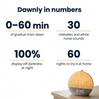 Sunrise Alarm Clock Dawn Simulator Wake Up Light | Linen