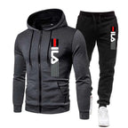Men's Velvet Tracksuit Set | Comfortable Fit, Winter Sport