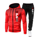 Men's Velvet Tracksuit Set | Comfortable Fit, Winter Sport