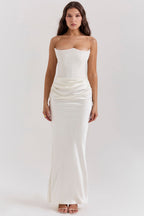 Women's off-shoulder corset mini dress with sweetheart neckline, figure-hugging party style