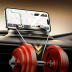 Car phone holder 360° rotating, dashboard and air vent mount, universal fit